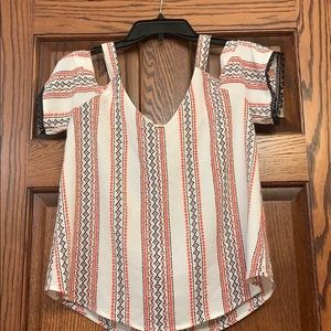 Off the shoulder shirt